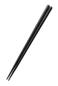 六角箸　22cm　黒　5−1060−16
