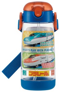 ワンプッシュストローボトル 480ml 【プラレール 20】 水筒 スケーター