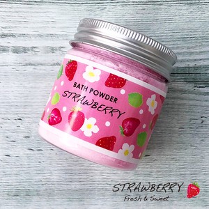 イチゴの香りの入浴料　パウダータイプ【甘いストロベリーの香り】