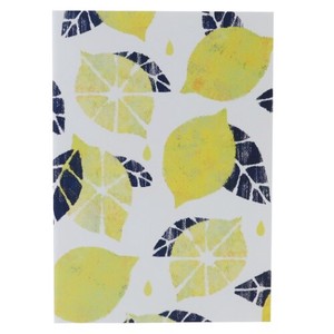 A5 Mini Notebook Seasonal fruit Lemon