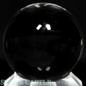 ☆高品質☆【天然石 置き石】丸玉 本水晶(無垢) (約80mm) (鑑別書付き) 【天然石 パワーストーン】