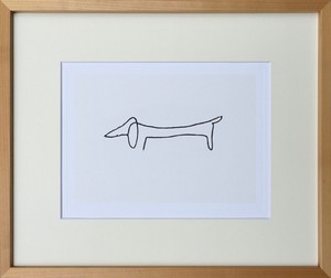 アートフレーム　パブロ・ピカソ Pablo Picasso Le chien-NA