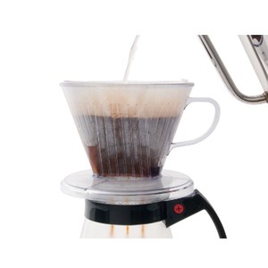 カリタ 06003 103-DL コーヒー ドリッパー プラスチック製 2~4人用　つば広