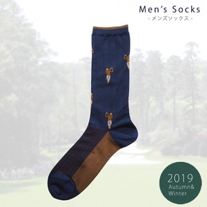Knee High Socks Gift Socks Knickknacks Men's Made in Japan