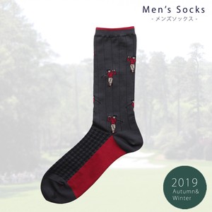 Knee High Socks Gift Socks Men's Made in Japan