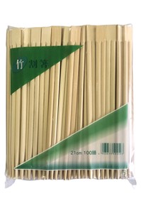 割り箸 「竹 100入　裸」　Disposable chopsticks