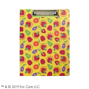 Eric The Very Hungry Caterpillar Clip Board Fruit Yellow