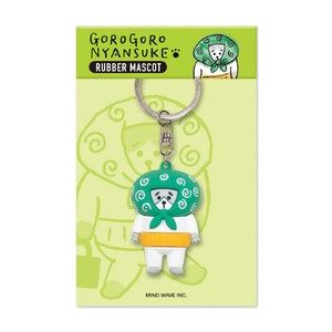 Key Ring Rubber Mascot Gorogoro Nyansuke Sneak Peek-San