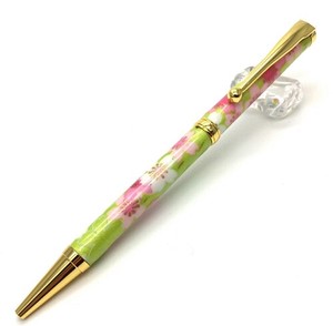 日本製 made in japan 美濃和紙Pen/桜と流水 TM1601gr