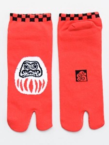 Ankle Socks Daruma 25 ~ 28cm Made in Japan