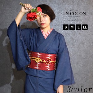 Kimono/Yukata Kimono Casual Denim Ladies