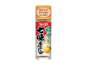 [Shichimi Pepper(seven spice blend)] S&B shichimi pepper with yuzu