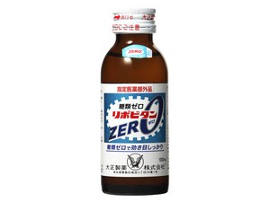 大正製薬 リポビタンZERO 瓶 100ml x10 【栄養ドリンク】