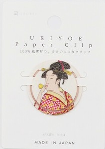 日本製 made in japan UKIYOE PaperClips series 04(ビードロ) UPC-004