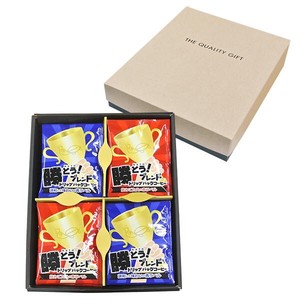GIFT／勝とうブレンド　ドリップバッグコーヒーアソート(青ラベル・赤ラベル 各12袋)