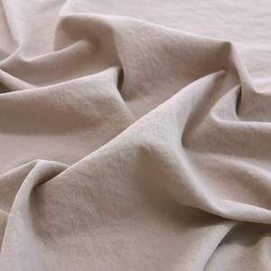 Fabric Plain Half Linen Bio Wash Ash Rose 1m Unit