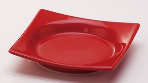 小餐盘 红色