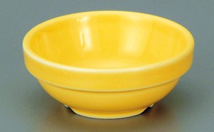 Side Dish Bowl Yellow Hollyhock 1-go