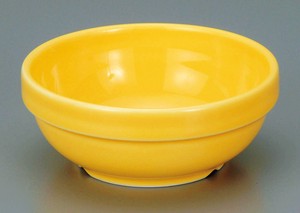 Side Dish Bowl Yellow Hollyhock 5-go