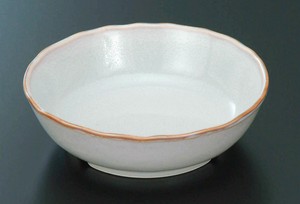 葵　19404−23　銀彩　丸深鉢