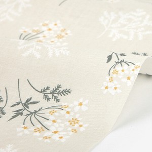 Fabric Cotton Lace Flower Design Fabric 1m Unit Cut Sales