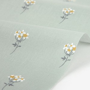 Fabric Cotton flower flower Design Fabric 1m Unit Cut Sales