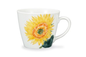 Kutani ware Mug Sunflower