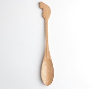 Cat Must See wooden Falling Spoon