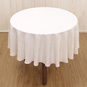 Card Damask Round Tablecloth