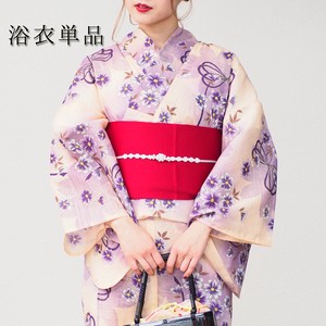 Kimono/Yukata single item Flower Ladies'