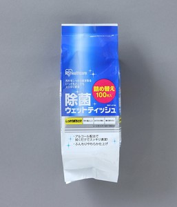 【アイリスオーヤマ　ヘルスケア　衛生用品】　除菌ウェットティッシュ　詰め替え用