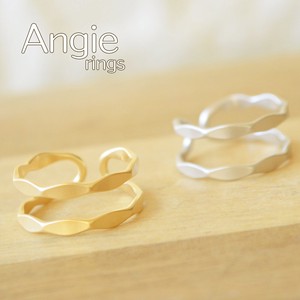 Stainless-Steel-Based Ring Ear Cuff Rings 2-way 2-colors