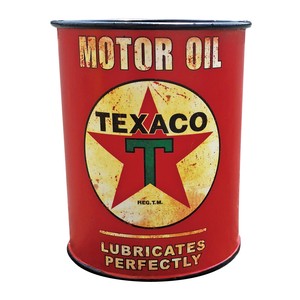 DESKTOP SIGN【TEXACO OIL CAN STAND】ペン立て アメリカン雑貨