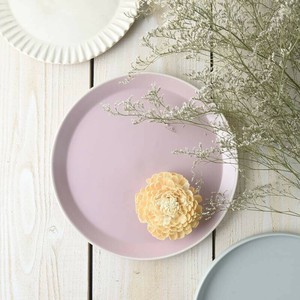 Mino ware Main Plate Pink Western Tableware 24cm Made in Japan