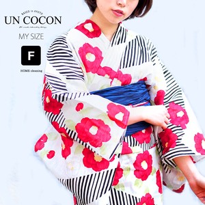 Kimono/Yukata Red single item White Ladies'