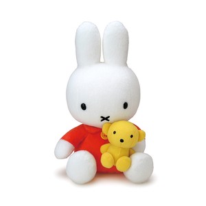 2 Soft Toys Miffy with Bear
