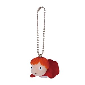 Ponyo on the Cliff by the Sea Key Chain