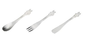 Miffy Stainless Cutlery Size M Spoon Fork