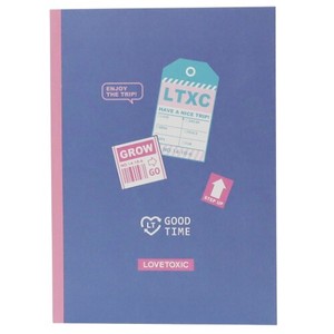 Notebook B5 Study Notebook Blue