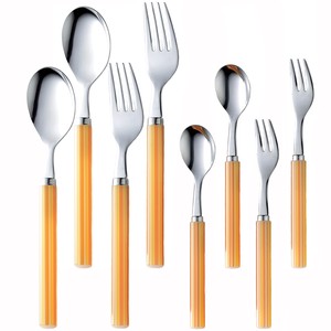 Cutlery Stripe Orange Cutlery