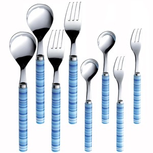 Cutlery Blue Border