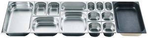 Pro-chef Stainless Steel Gastronome Pan 2/1