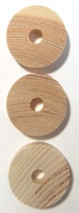 Made in Japan made Japanese Cypress Ring 3P