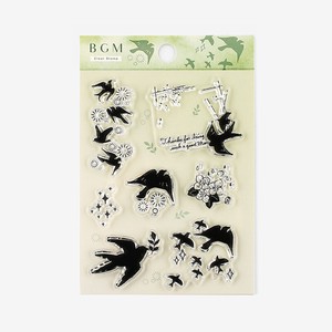 BGM Stamp Clear Stamp Swallow