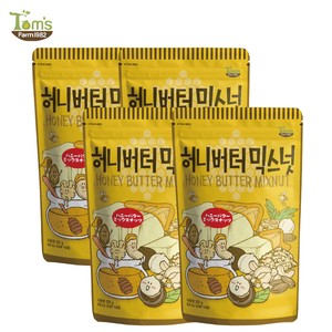 【4個セット】ハニーバターミックスナッツ 韓国 220g Tom's farm