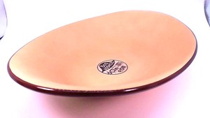 【樹脂食器】ボナペティ　カレーパスタ皿　ナチュラル