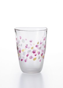 アデリア タンブラー ピンク 290ml てびねり はるいろ 桜 さくら ビアグラス 日本製 9548