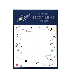 BROOCH Square Sticky Note star