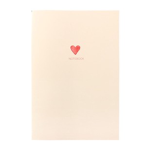 BROOCH A5 Notebook （heart）