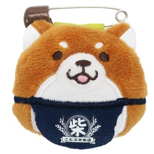 "Mochishiba" Shiba Inu Dog Plush Toy Badge Okaka